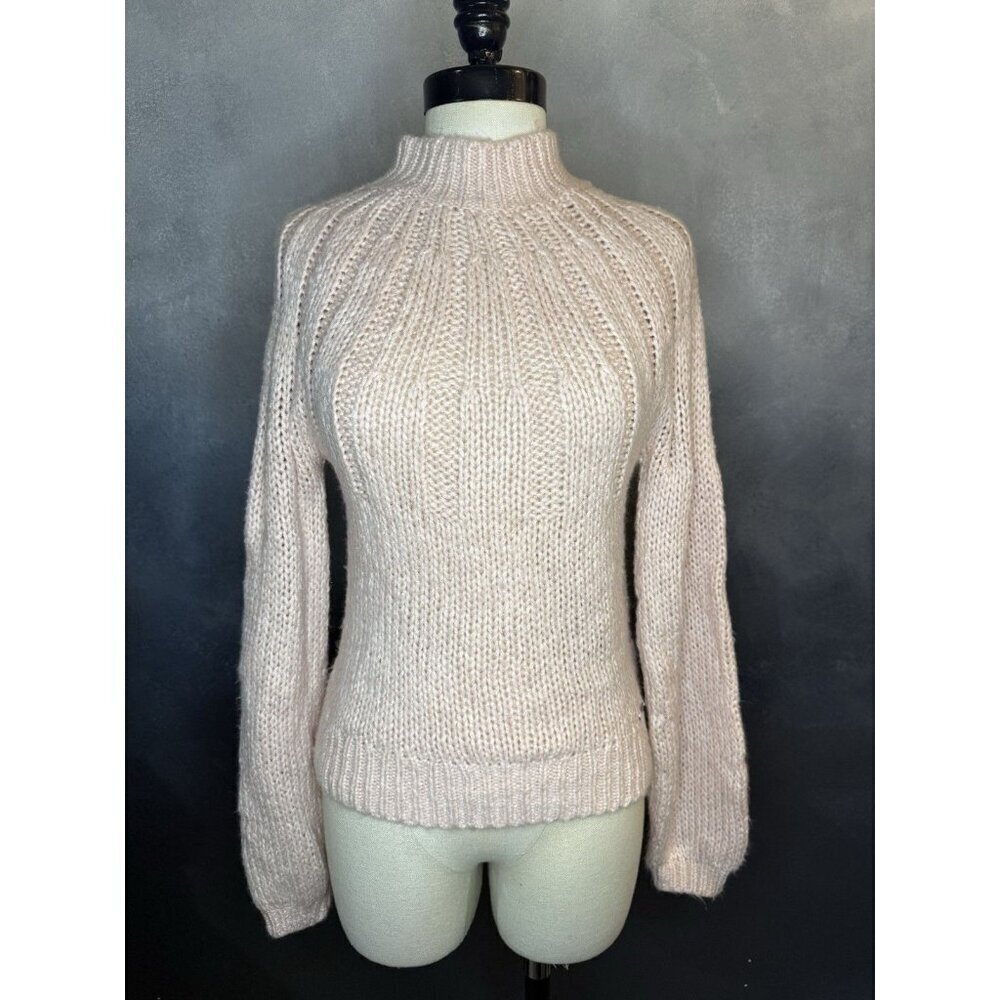 Abercrombie & Fitch Soft Knit Sweater - XS - Light Pink
